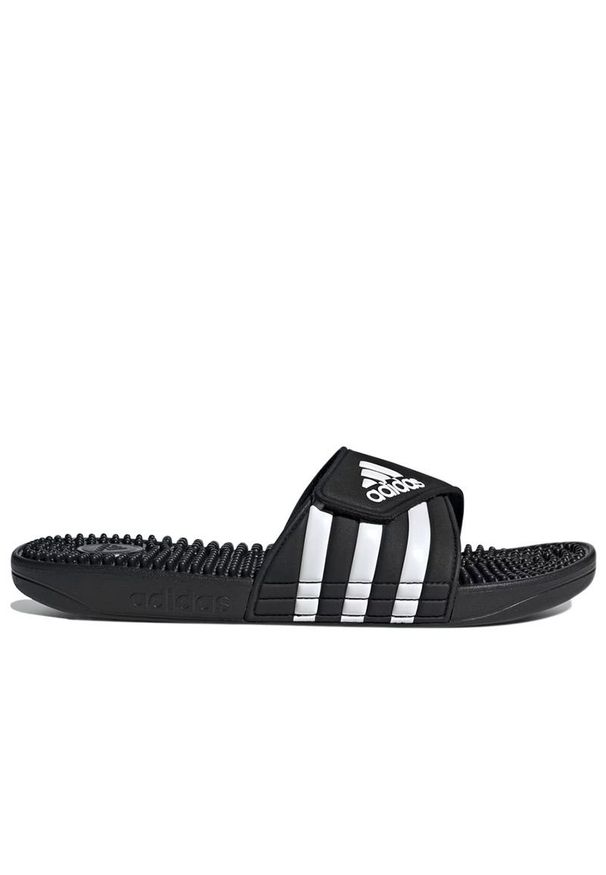 Adidas - Klapki adidas Essentials Adissage F35580 - czarne. Okazja: na co dzień. Zapięcie: rzepy. Kolor: czarny. Model: Adidas Cloudfoam