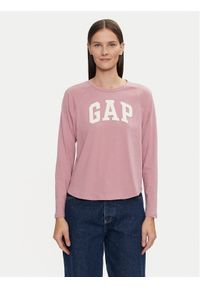 GAP - Gap Bluzka 534389-01 Różowy Relaxed Fit. Kolor: różowy. Materiał: bawełna #1