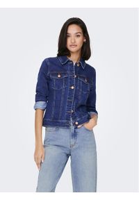 JDY Kurtka jeansowa 15281572 Niebieski Regular Fit. Kolor: niebieski. Materiał: jeans, bawełna #1