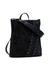 Desigual Torebka Patch Tango P 25WAKP12 Czarny. Kolor: czarny. Materiał: skórzane #4