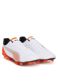 Puma Buty do piłki nożnej King Pro Fg/Ag 108828 01 Biały. Kolor: biały. Materiał: skóra #5