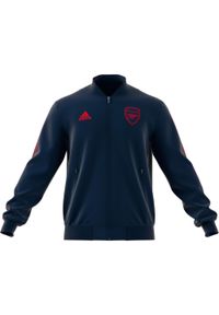 Adidas - Kurtka Arsenal Anthem 2019/20. Kolor: czerwony, niebieski, wielokolorowy