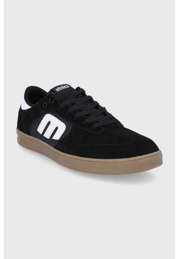 Etnies - Buty Windrow. Nosek buta: okrągły. Zapięcie: sznurówki. Kolor: czarny. Materiał: guma