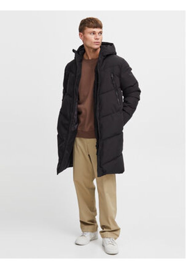!SOLID - Solid Kurtka zimowa 21107825 Czarny Regular Fit. Kolor: czarny. Materiał: syntetyk. Sezon: zima
