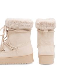 Jenny Fairy Śniegowce WS290101-01 Beżowy. Kolor: beżowy. Materiał: materiał #8