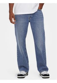 Only & Sons Jeansy Fade 22026781 Niebieski Loose Fit. Kolor: niebieski