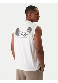 EA7 Emporio Armani Tank top 7M001405 AF22264 U0004 Écru Regular Fit. Materiał: bawełna #4