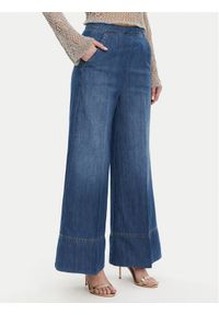 Pinko - PINKO Jeansy New Paolina 104823 A2GQ Niebieski Wide Leg. Kolor: niebieski