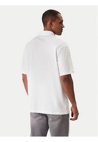 Karl Lagerfeld - KARL LAGERFELD Polo 745127 561225 Biały Regular Fit. Typ kołnierza: polo. Kolor: biały. Materiał: bawełna #5