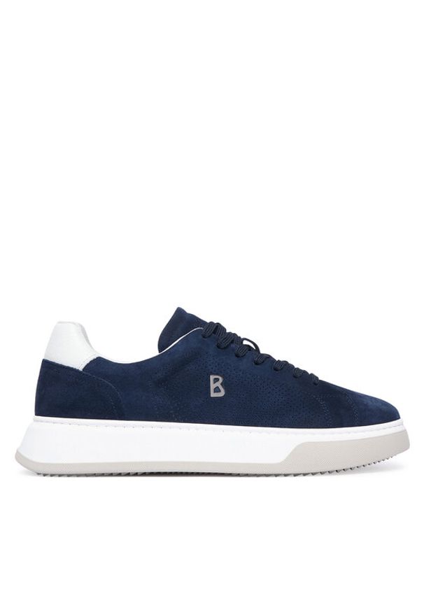 Bogner Sneakersy Milan 9 B 12620025 Granatowy. Kolor: niebieski. Materiał: zamsz, skóra