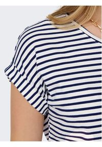 only - ONLY T-Shirt Moster 15206243 Biały Regular Fit. Kolor: biały. Materiał: wiskoza #6