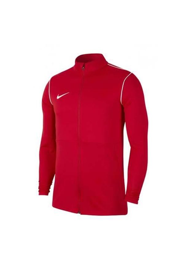 Bluza piłkarska chłopięca Nike Park 20 Track. Kolor: czerwony. Sport: piłka nożna