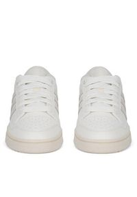 Adidas - adidas Sneakersy RAPID COURT MID W JP5249 Biały. Kolor: biały. Materiał: zamsz, skóra #7