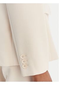 Weekend Max Mara Marynarka Uva 2615041061 Écru Slim Fit. Materiał: syntetyk #4