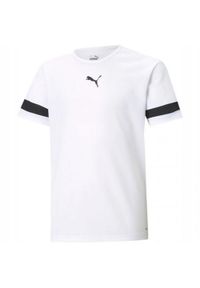 Puma - Koszulka TeamRISE Dla Dzieci. Kolor: biały. Sport: turystyka piesza