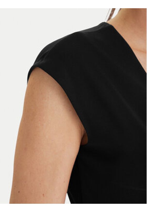 ACCESS FASHION Body 54-2150-377 Czarny Slim Fit. Kolor: czarny. Materiał: syntetyk