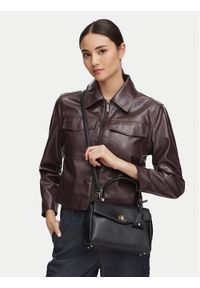 Lauren Ralph Lauren - LAUREN RALPH LAUREN Torebka 431P15611002 Czarny. Kolor: czarny. Materiał: skórzane #1