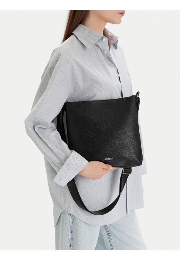 Lasocki Torebka CEO-LSK-K-031-06 Czarny. Kolor: czarny