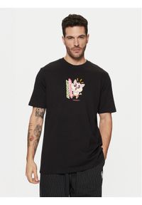Adidas - adidas T-Shirt Kawaii JP2675 Czarny Regular Fit. Kolor: czarny. Materiał: bawełna #1