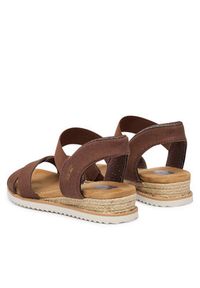 skechers - Skechers Sandały BOBS Desert Kiss - Golden Lily 114418/CHOC Brązowy. Kolor: brązowy. Materiał: materiał #2