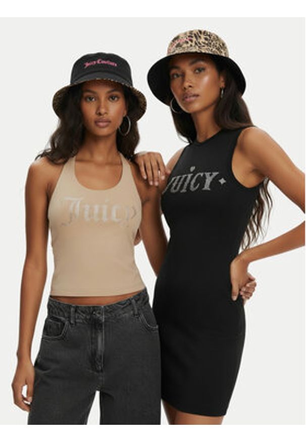 Juicy Couture Kapelusz Bot Bucket JCAWH125711 Brązowy. Kolor: brązowy. Materiał: bawełna