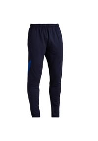 KIPSTA - Spodnie dresowe piłkarskie dla dorosłych Kipsta T500. Kolor: niebieski. Materiał: dresówka. Sport: piłka nożna #1