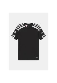 Adidas - Koszulka piłkarska dla dzieci adidas Squadra 21 JSY Y Jr. Kolor: biały, wielokolorowy, czarny. Materiał: jersey. Sport: piłka nożna #1