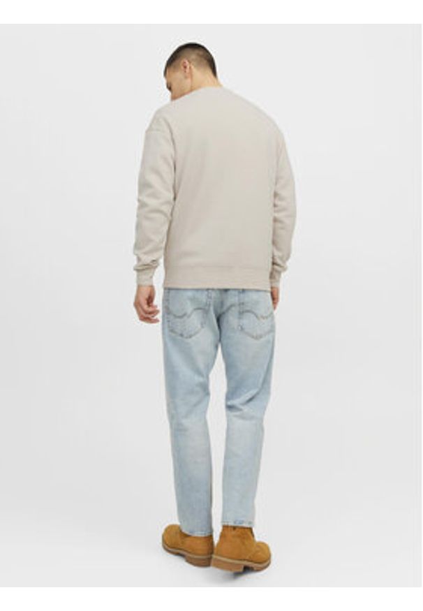 Jack & Jones - Jack&Jones Bluza Vesterbro 12241694 Beżowy Relaxed Fit. Kolor: beżowy. Materiał: syntetyk, bawełna
