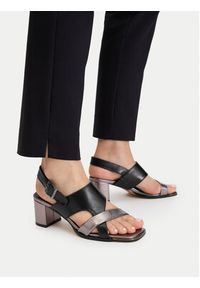 MEXX Sandały EO-WS1161-03 Czarny. Kolor: czarny. Materiał: skóra #7