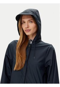 Rains Kurtka przeciwdeszczowa Unisex 18370 Granatowy Regular Fit. Kolor: niebieski. Materiał: syntetyk #5