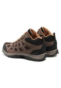 columbia - Columbia Trekkingi Redmond III Mid Waterproof BM0168 Brązowy. Kolor: brązowy. Materiał: skóra, zamsz. Sport: turystyka piesza