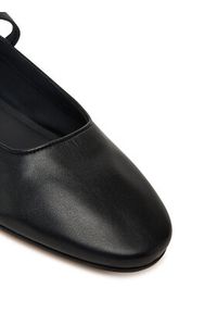 TOMMY HILFIGER - Tommy Hilfiger Baleriny SmooMaryjane FW0FW09152 Czarny. Kolor: czarny. Materiał: skóra #5