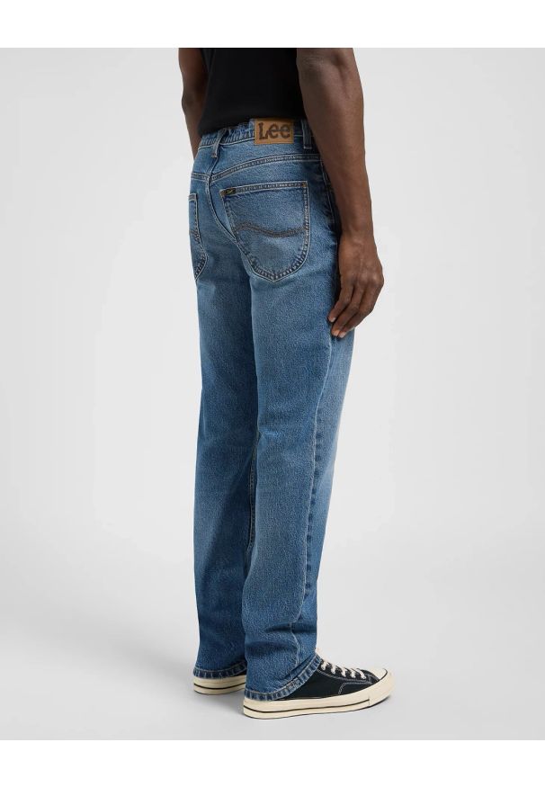 Lee - MESKIE SPODNIE LEE BROOKLYN STRAIGHT TRUE 112371078