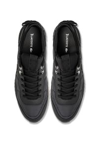Sneakersy zimowe męskie czarne Lacoste Joggeur 3.0. Kolor: czarny. Materiał: dzianina. Sezon: zima. Sport: bieganie #5