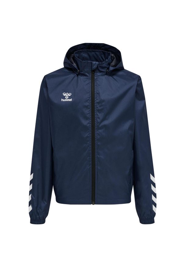 Kurtka do piłki nożnej dla dzieci Hummel Core XK Kids Spray Jacket. Kolor: niebieski. Sport: piłka nożna