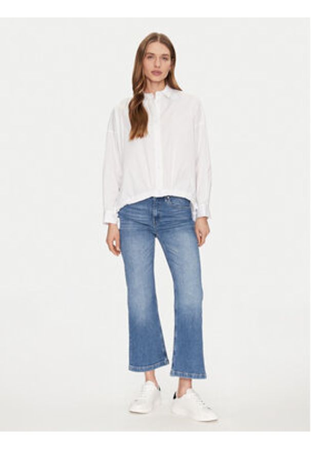 JOOP! Koszula 58 B58Betty 10018868 30044803 Biały Loose Fit. Kolor: biały. Materiał: bawełna
