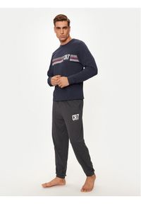 Cristiano Ronaldo CR7 Piżama 8730-42 Kolorowy Regular Fit. Materiał: bawełna. Wzór: kolorowy