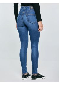 Big-Star - Jeansy damskie skinny niebieskie Clarisa 365. Stan: podwyższony. Kolor: niebieski #5