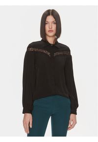 Liu Jo Koszula MF3137 T9121 Czarny Relaxed Fit. Kolor: czarny. Materiał: syntetyk #1