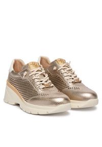 Hispanitas Sneakersy HV264767 C006 Złoty. Kolor: złoty. Materiał: skóra #4