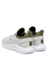 Calvin Klein Jeans Sneakersy Eva Runner Tech Ripstop YM0YM01203 Szary. Kolor: szary. Materiał: materiał #6
