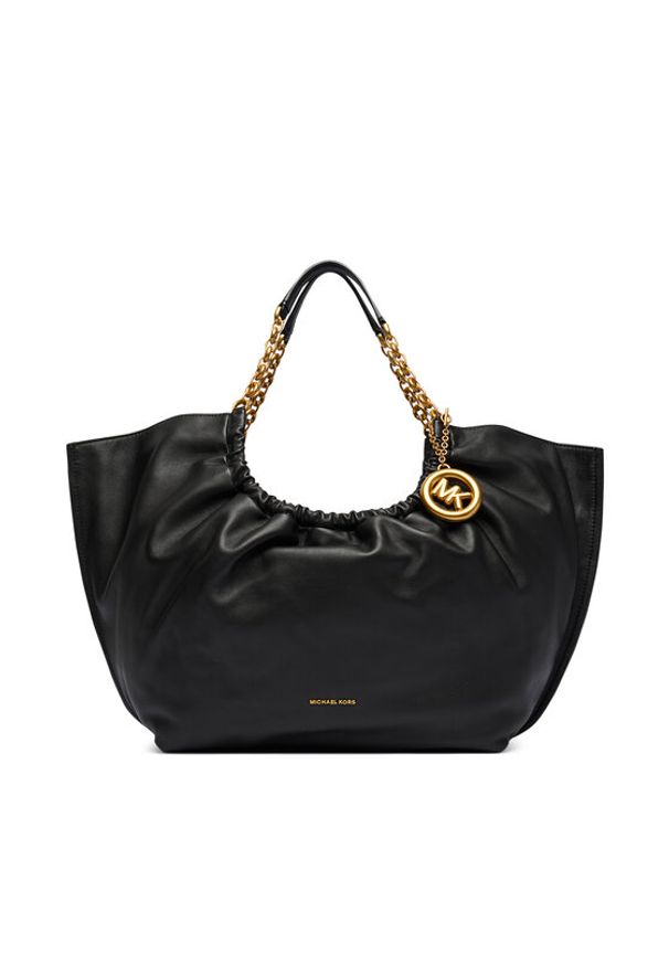 MICHAEL Michael Kors Torebka 30T6A50T9L Czarny. Kolor: czarny. Materiał: skórzane