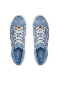 MICHAEL Michael Kors Sneakersy Keaton Lace Up 43R4KTFS2Y Niebieski. Kolor: niebieski. Materiał: materiał #2