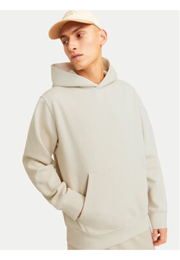 Jack & Jones Bluza Urban Edge 12259944 Beżowy Loose Fit. Kolor: beżowy. Materiał: bawełna, syntetyk