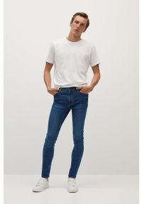 Mango Man - Jeansy JUDE. Kolor: morski. Materiał: jeans. Wzór: gładki #7