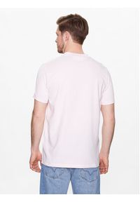 Karl Lagerfeld - KARL LAGERFELD T-Shirt 755080 532221 Różowy Regular Fit. Typ kołnierza: dekolt w karo. Kolor: różowy. Materiał: bawełna #5
