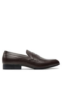 Calvin Klein Lordsy Moccasin HM0HM01541 Brązowy. Kolor: brązowy. Materiał: skóra