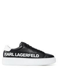 Karl Lagerfeld - KARL LAGERFELD Sneakersy KL52225 Czarny. Kolor: czarny. Materiał: skóra #1