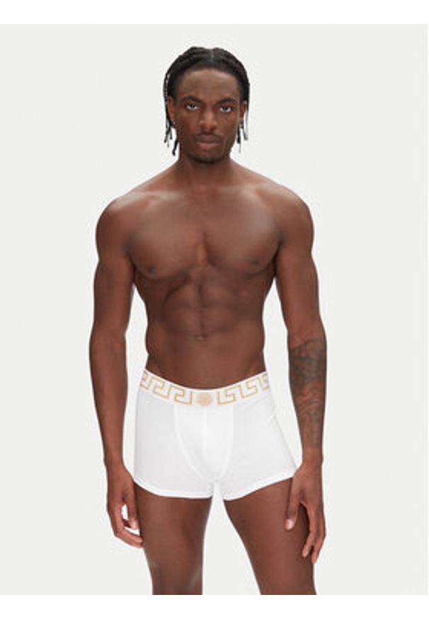 VERSACE - Versace Komplet 3 par bokserek AU10326 Kolorowy. Materiał: bawełna. Wzór: kolorowy