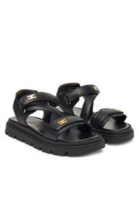 Elisabetta Franchi Sandały F4A2-E0586-1733 Czarny. Kolor: czarny. Materiał: skóra #2